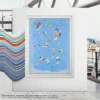 „Blauer Himmel“ von Wassily Kandinsky „Blauer Himmel“ von Wassily Kandinsky