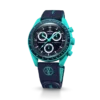 MoonSwatch Dunkelblau/Türkis Kautschuk MoonSwatch Dunkelblau/Türkis Kautschuk