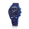 MoonSwatch Marineblau/Blau, Kautschuk MoonSwatch Marineblau/Blau, Kautschuk