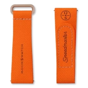 MoonSwatch Orange/Sand-Kautschuk