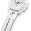 MoonSwatch Weiß/Weißes Kautschuk