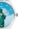 New York von Tadanori Yokoo, die Uhr New York von Tadanori Yokoo, die Uhr