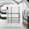 Rot, Blau und Weiß, von Piet Mondrian Rot, Blau und Weiß, von Piet Mondrian